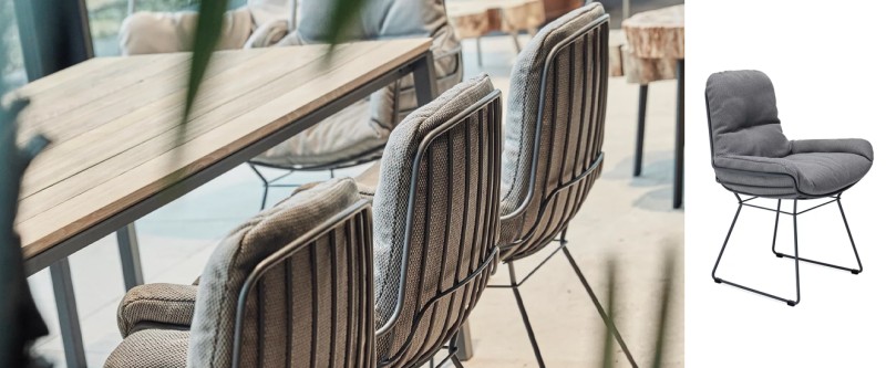 Stuhl Freifrau – Leyasol Armchair Low - outdoor