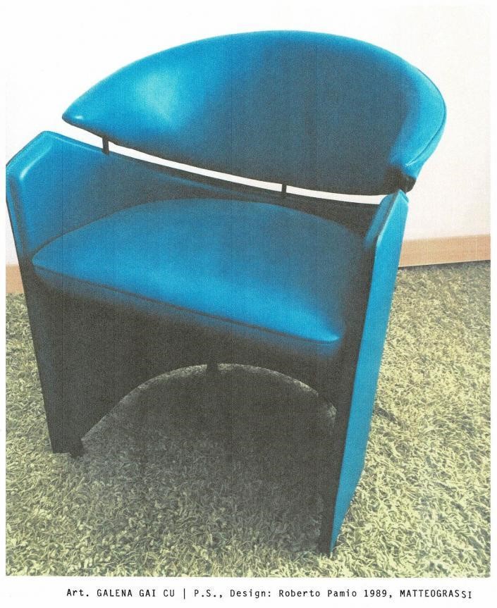 Ledersessel von Roberto Pamio