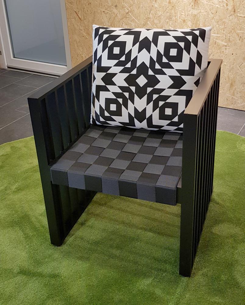 PURKERSDORF Fauteuil, Klassiker von Josef Hoffmann