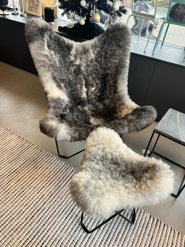CUERO Schaffellhocker