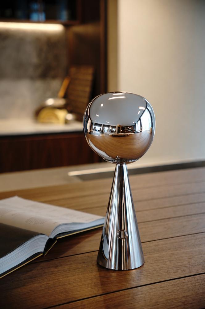 Melt Portable Silver LED von Tom Dixon 